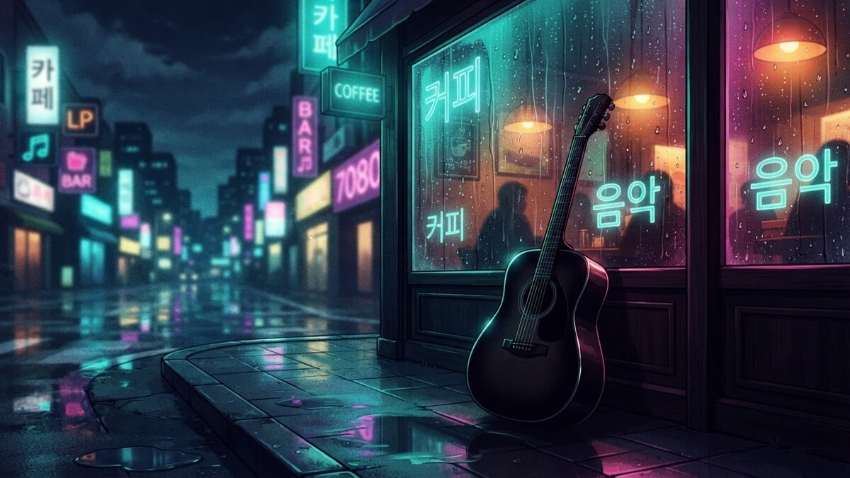 최백호 낭만의 밤 다방 풍경